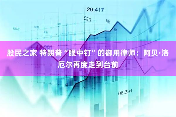 股民之家 特朗普“眼中钉”的御用律师：阿贝·洛厄尔再度走到台前