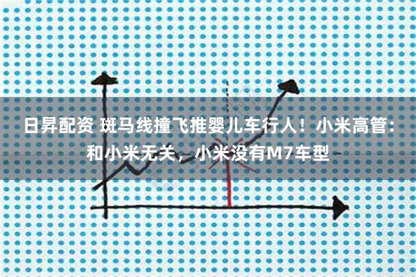 日昇配资 斑马线撞飞推婴儿车行人！小米高管：和小米无关，小米没有M7车型